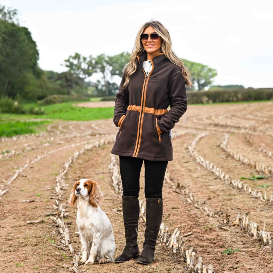 Ladies Harpley Long Fleece