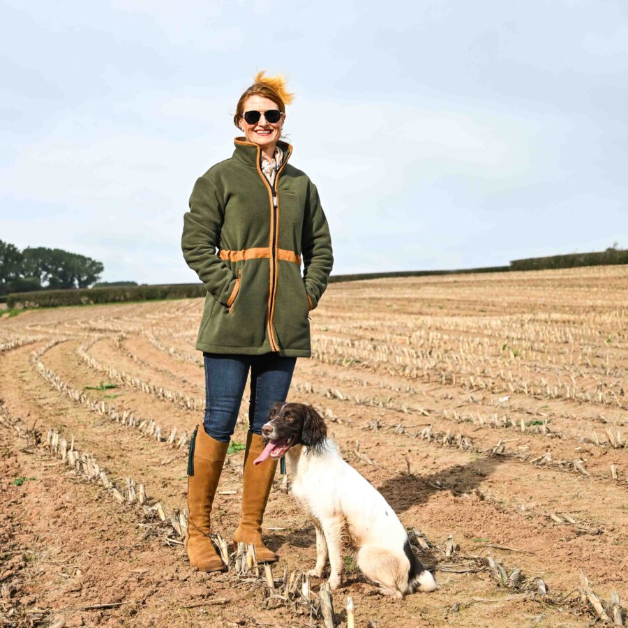 Ladies Harpley Long Fleece