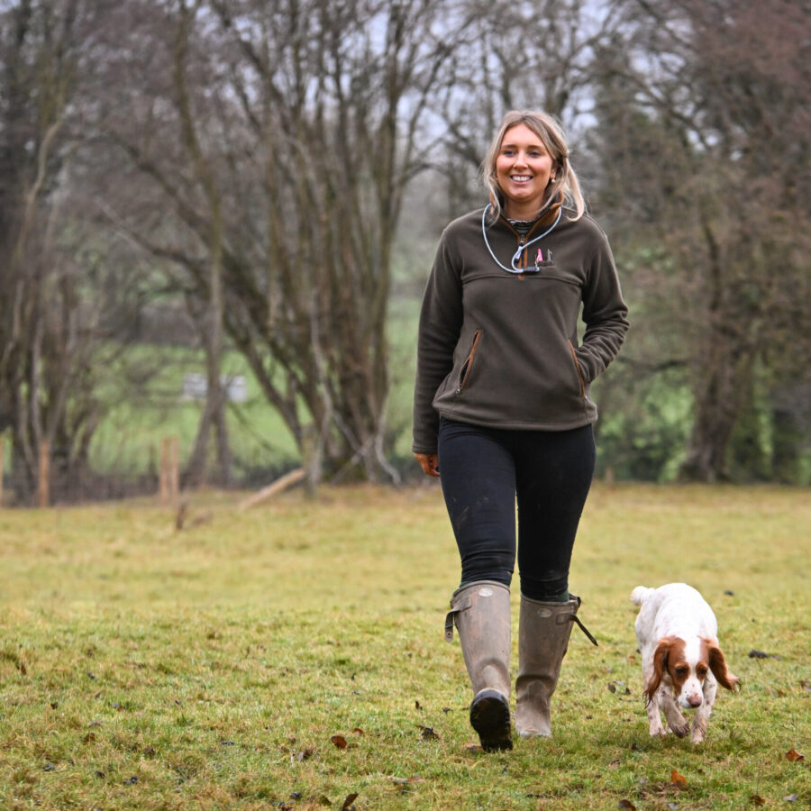 Hegdon 3/4 Zip Fleece - Ladies - Khaki