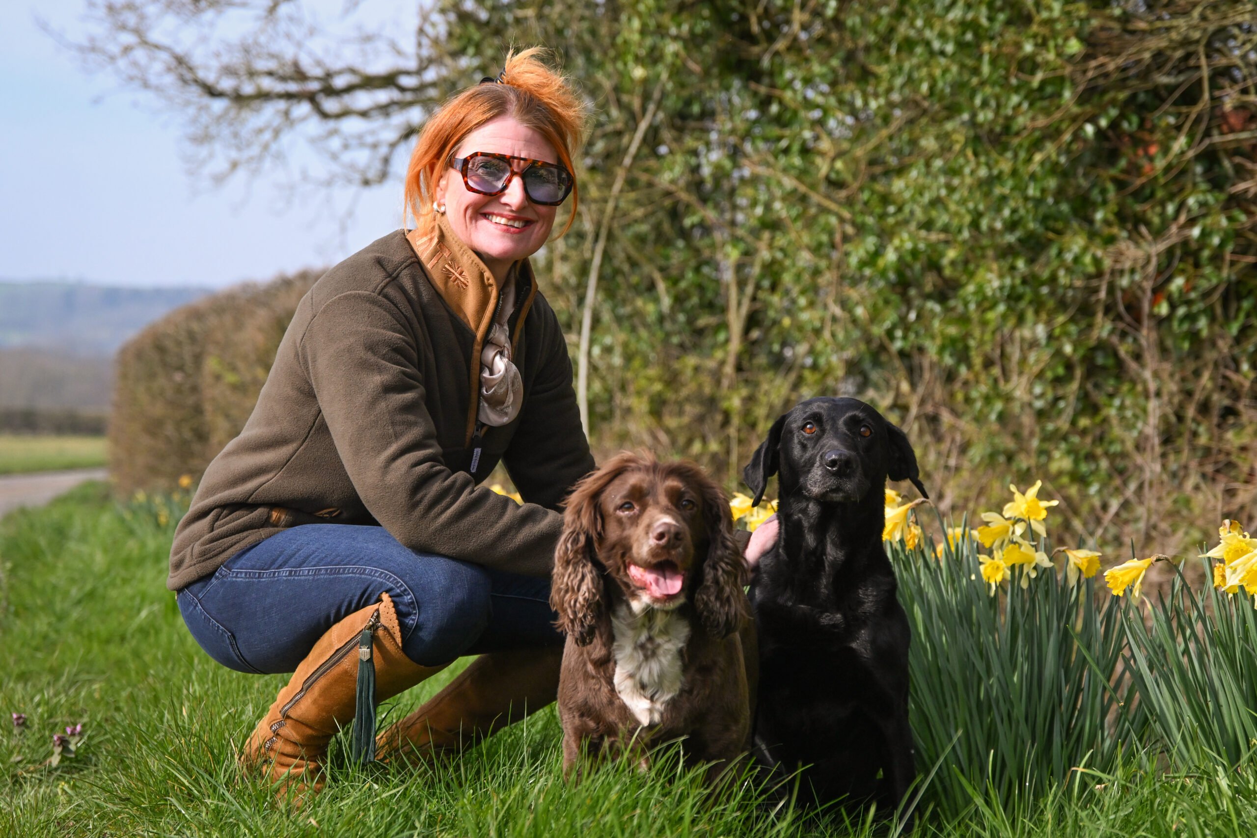 Hegdon 3/4 Zip Fleece - Ladies - Khaki - Image 4