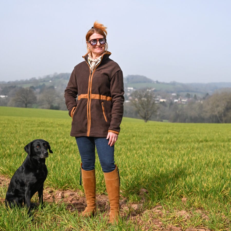 Ladies Harpley Long Fleece