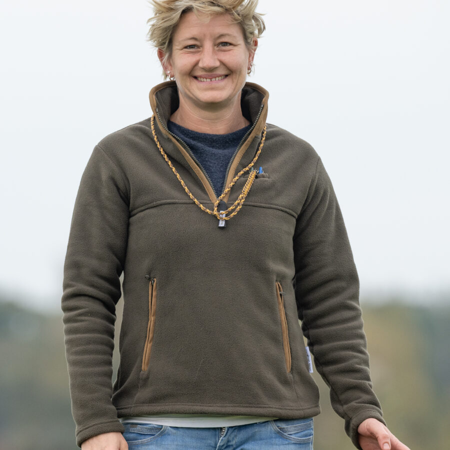 Hegdon 3/4 Zip Fleece - Ladies - Khaki