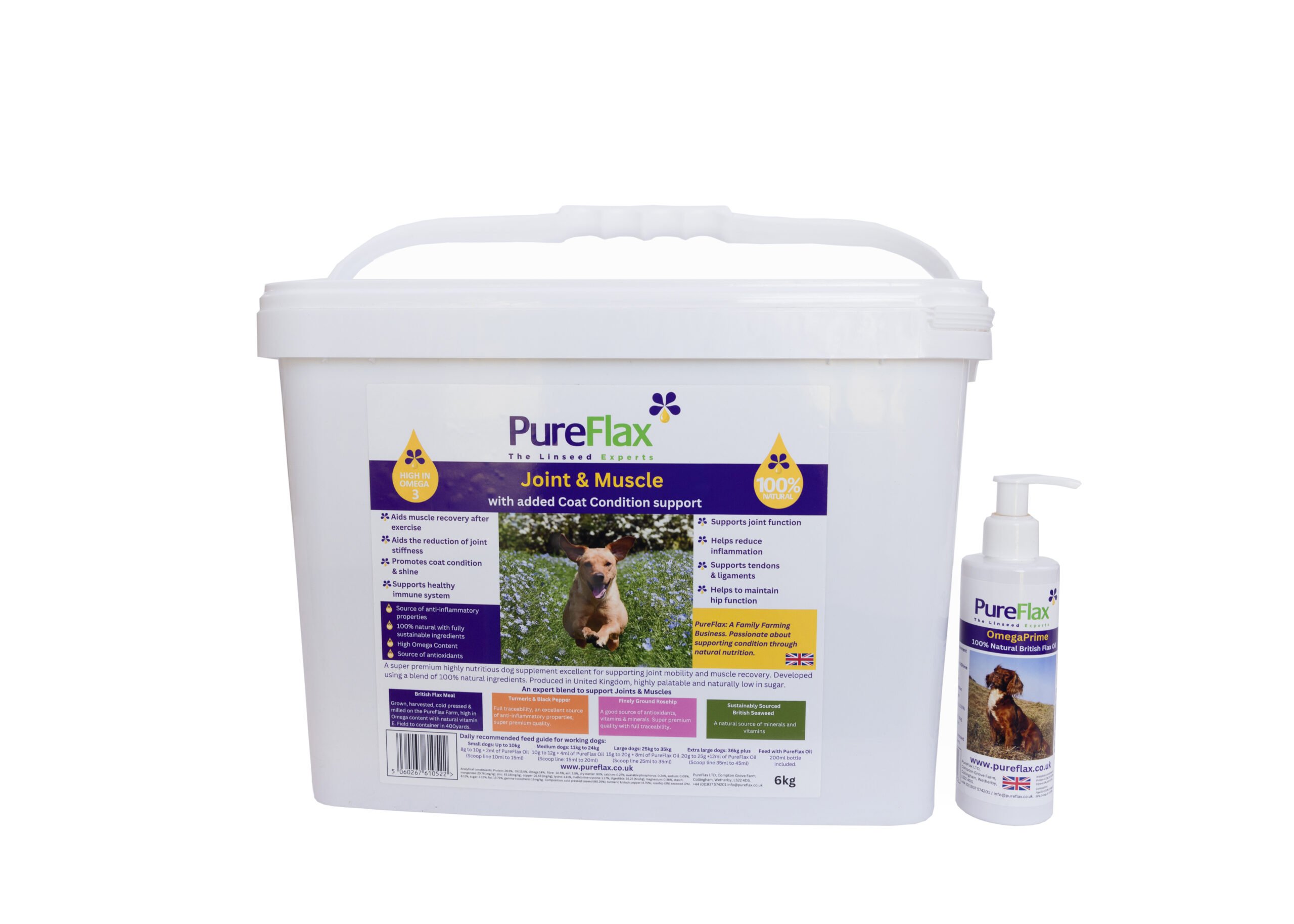 PureFlax Joint & Muscle with Added Coat Condition Support - Image 4
