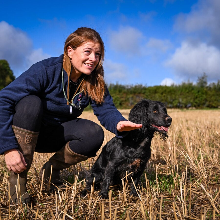 Hegdon 3/4 Zip Fleece - Ladies - Navy