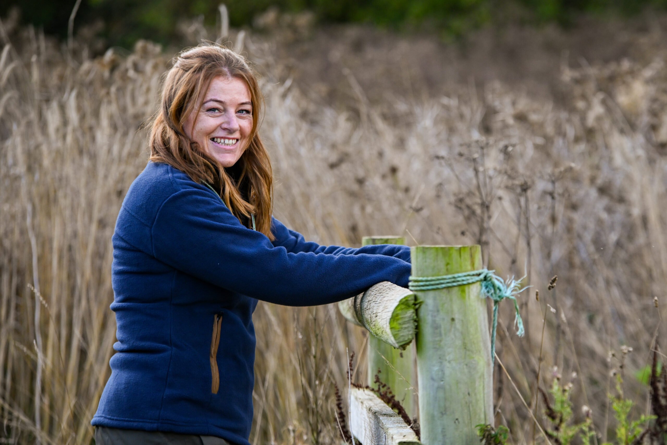 Hegdon 3/4 Zip Fleece - Ladies - Navy - Image 3