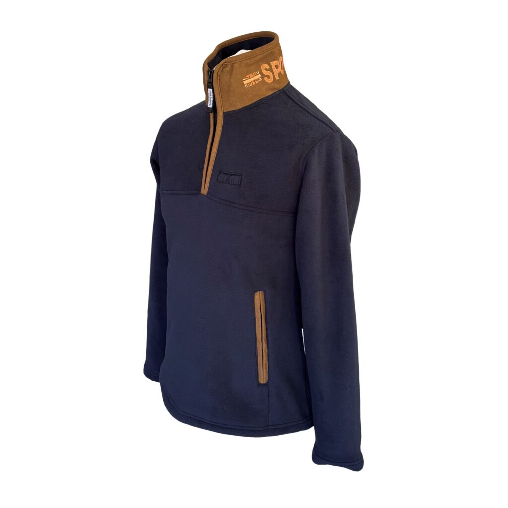 Hegdon 3/4 Zip Fleece - Ladies - Navy