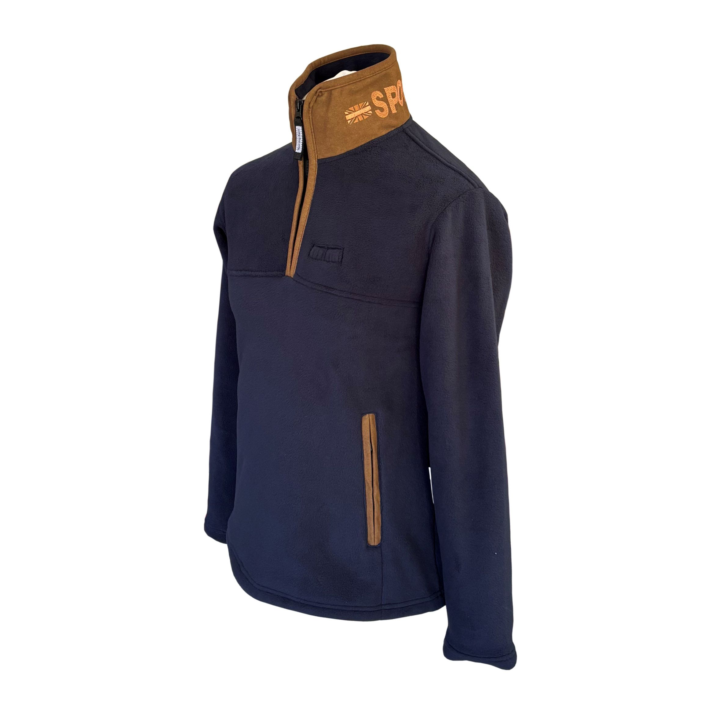 Hegdon 3/4 Zip Fleece - Ladies - Navy - Image 2