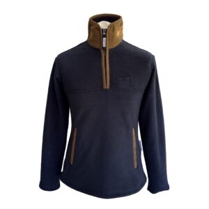 Hegdon 3/4 Zip Fleece - Ladies - Navy - Image 1
