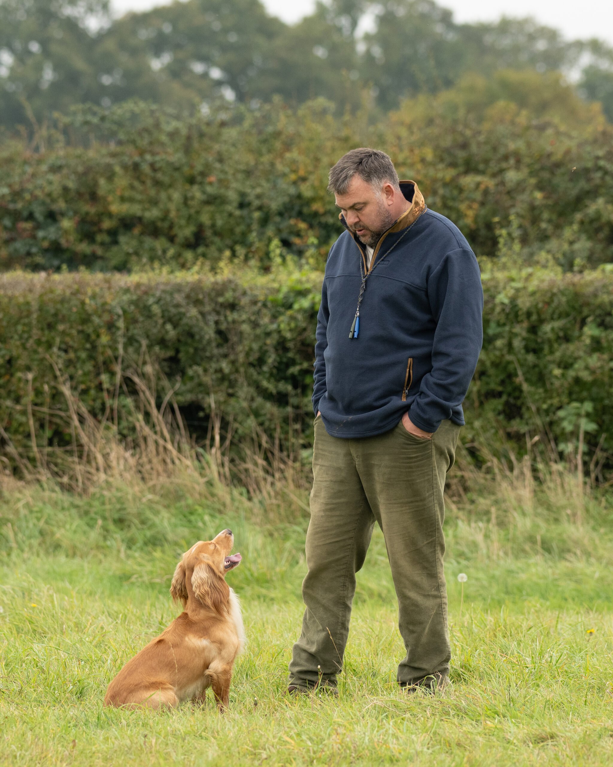 Hegdon 3/4 Zip Fleece - Gents - Navy - Image 2