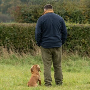 Hegdon 3/4 Zip Fleece - Gents - Navy - Image 3