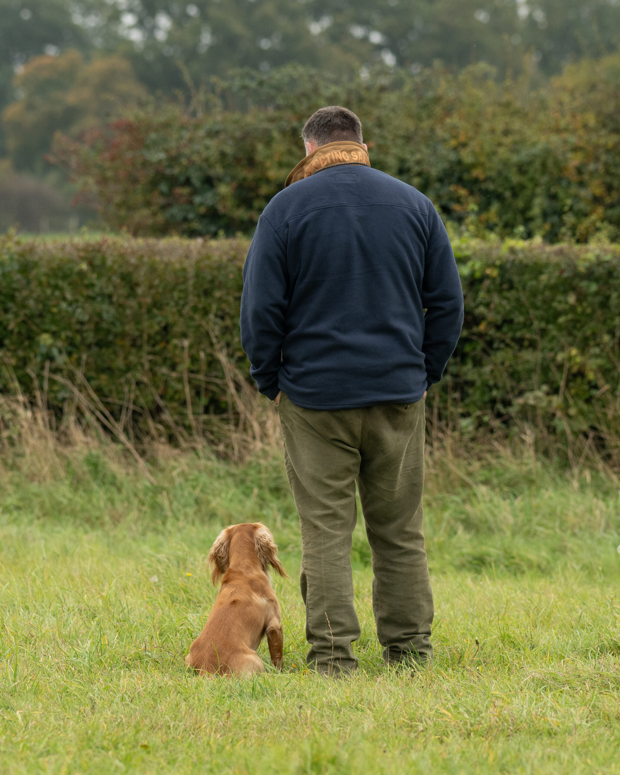 Hegdon 3/4 Zip Fleece - Gents - Navy - Image 3