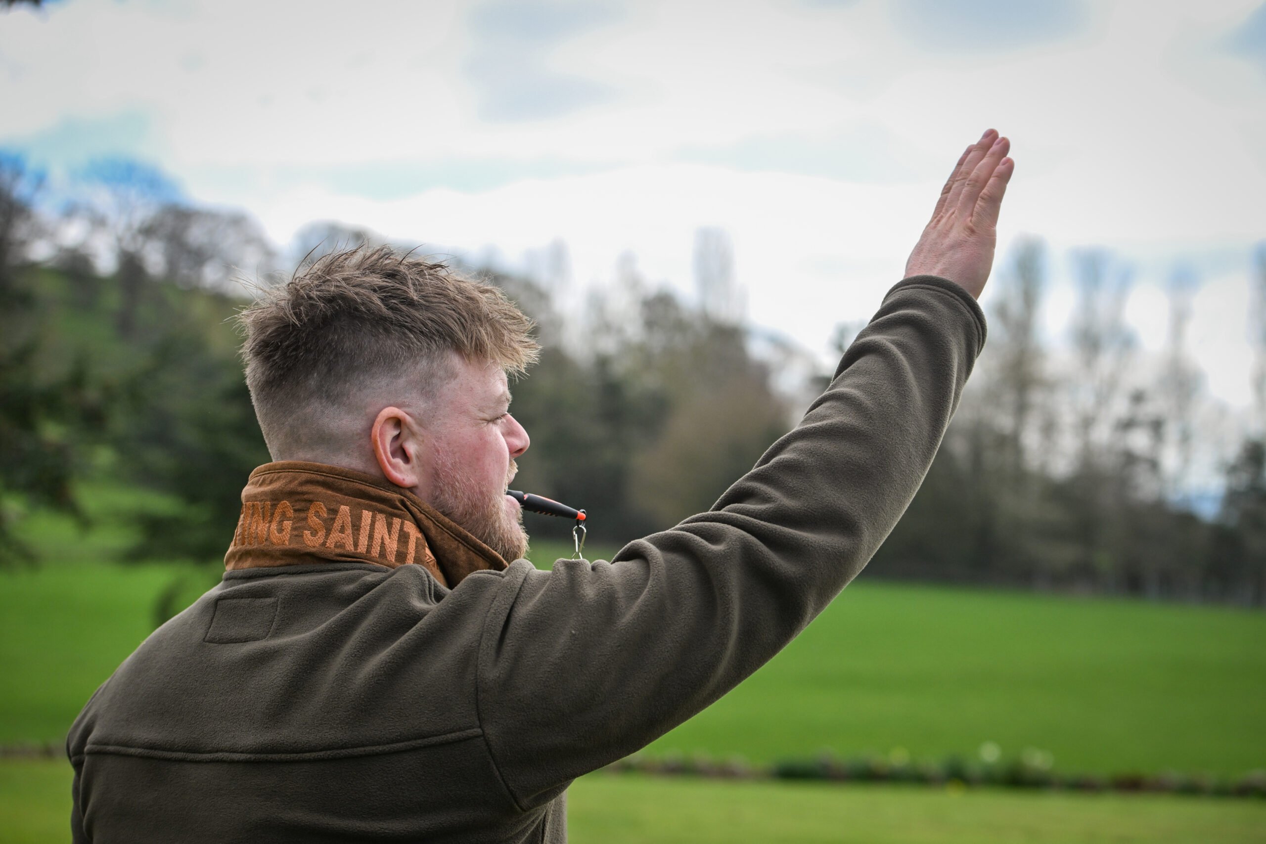 Hegdon 3/4 Zip Fleece - Gents - Khaki - Image 4