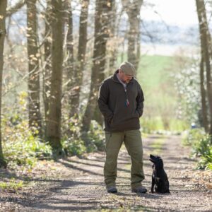 Hegdon 3/4 Zip Fleece - Gents - Khaki - Image 2