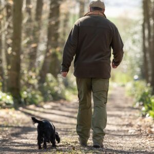 Hegdon 3/4 Zip Fleece - Gents - Khaki - Image 3