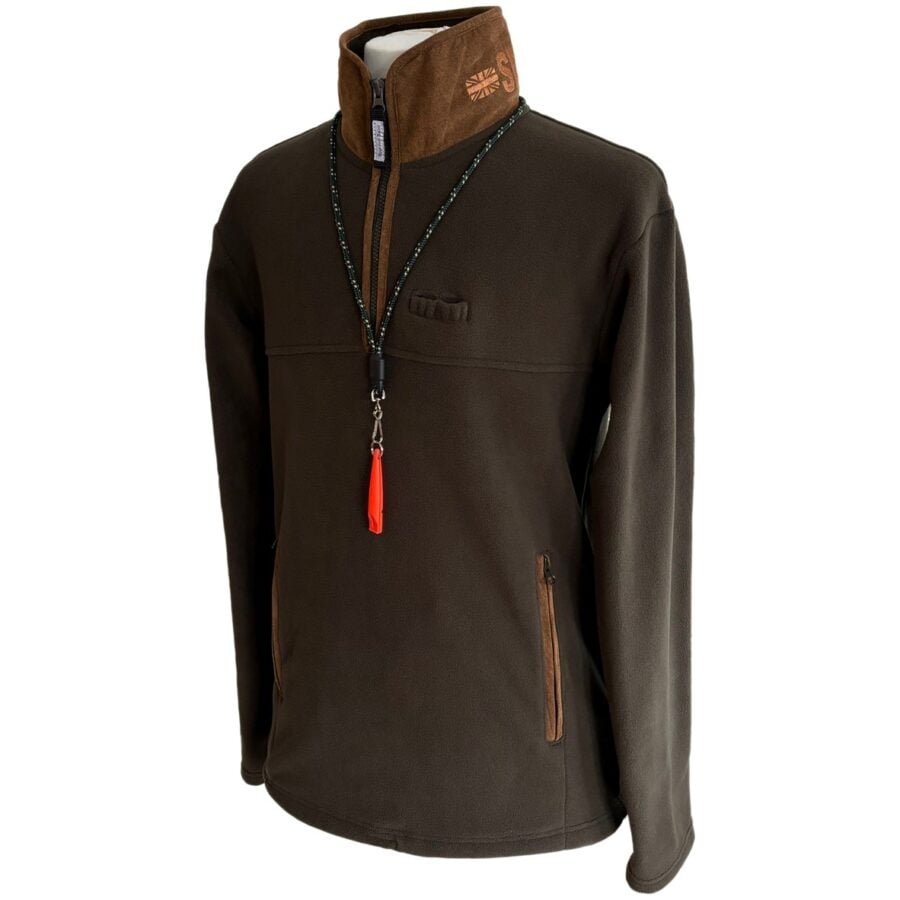 Hegdon 3/4 Zip Fleece - Gents - Khaki