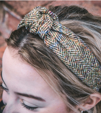 Foxy Pheasant Knotted Headband