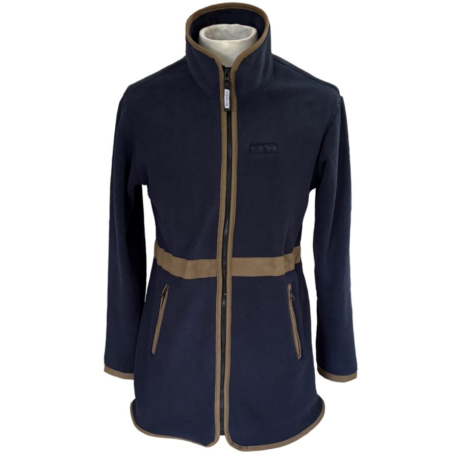 Ladies Harpley Long Fleece - Navy