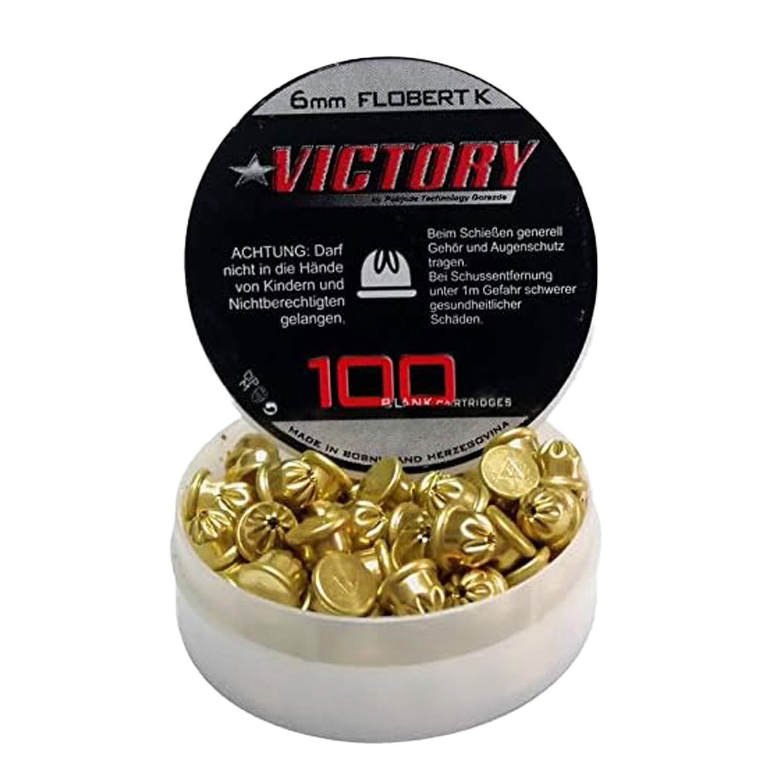 .22 SHORT Pistol Blanks - Victory - Image 1