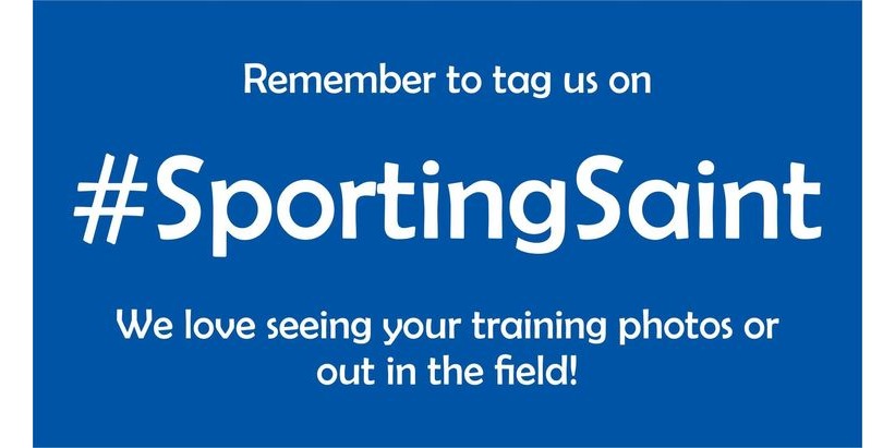 #hashtag Sporting Saint ...feature on our website/social media