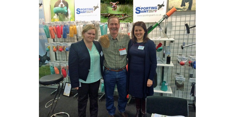Sporting Saint welcomed Tom Dokken - Dokken Dead Fowl Trainers to our IWA stand.